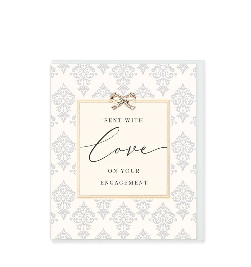 Mad Dots With Love on Your Engagement Card