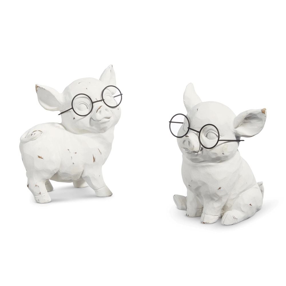 Pig With Glasses 6.5"