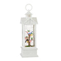 Water Globe Spring Birds in Gazebo 11.75