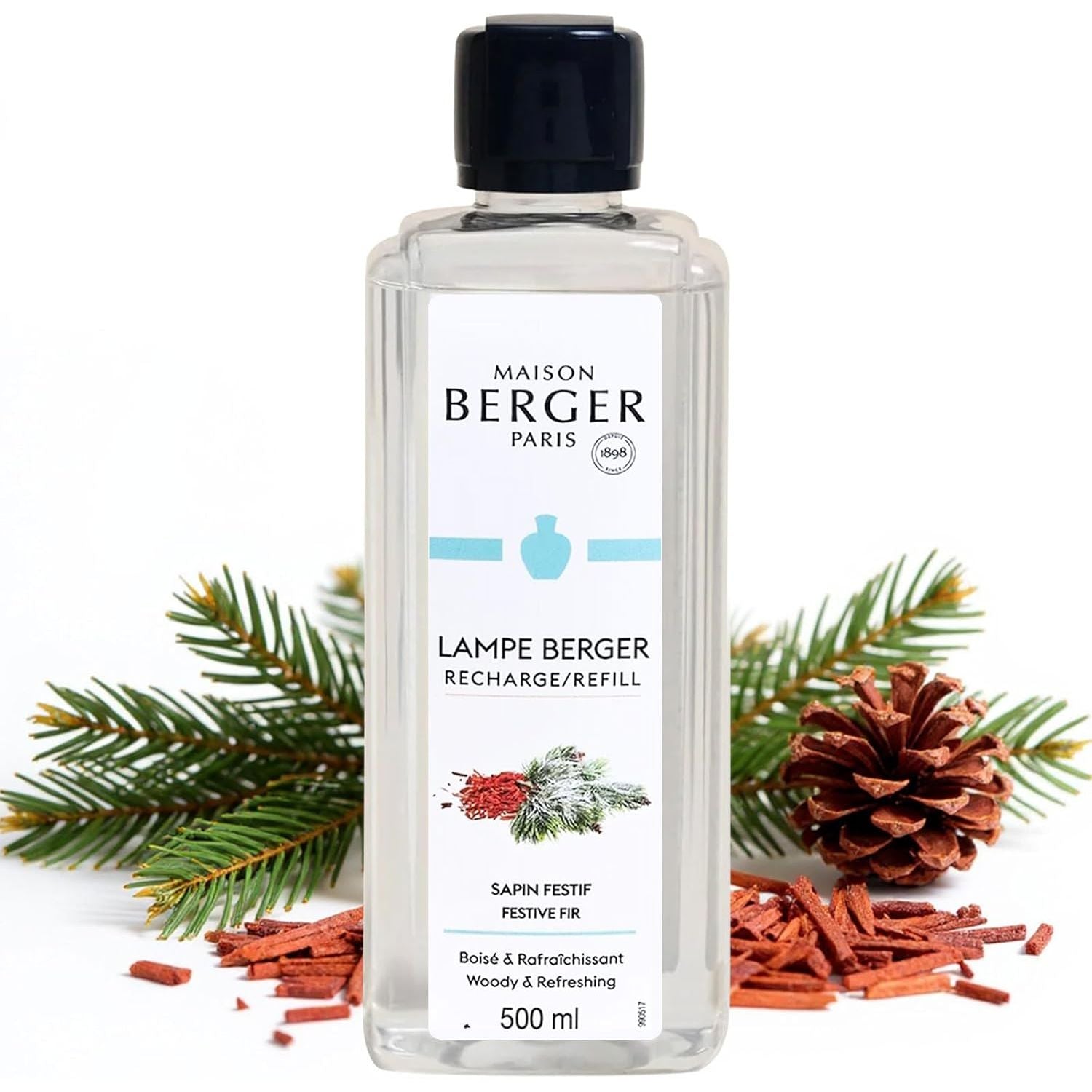 Maison Berger | Festive Fir Lamp Refill 500 ml