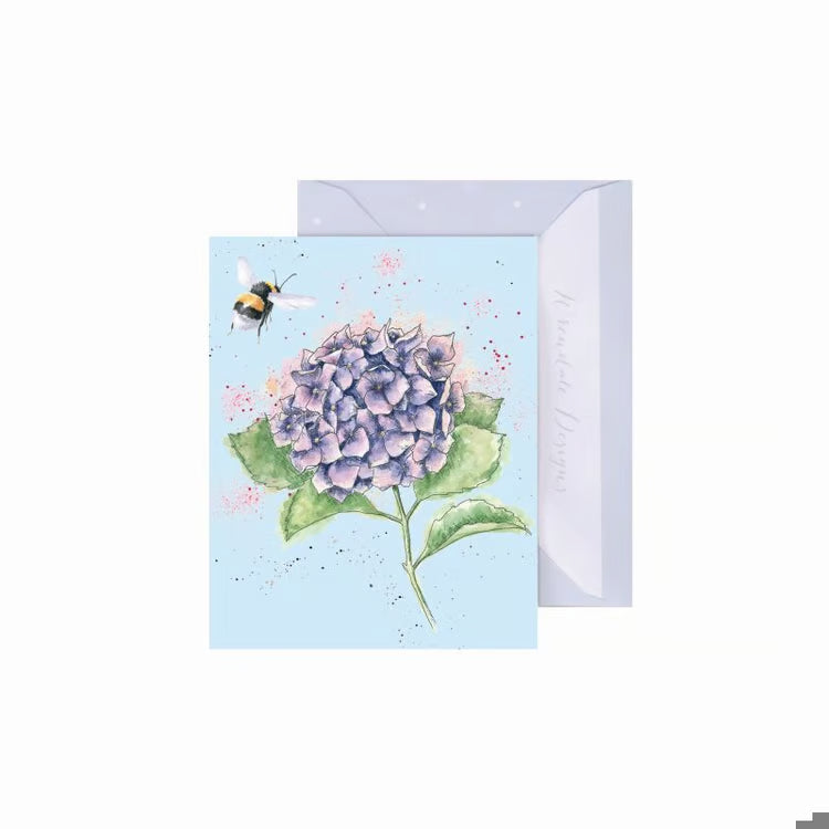 Wrendale Designs Gift Enclosure - Hydrangea