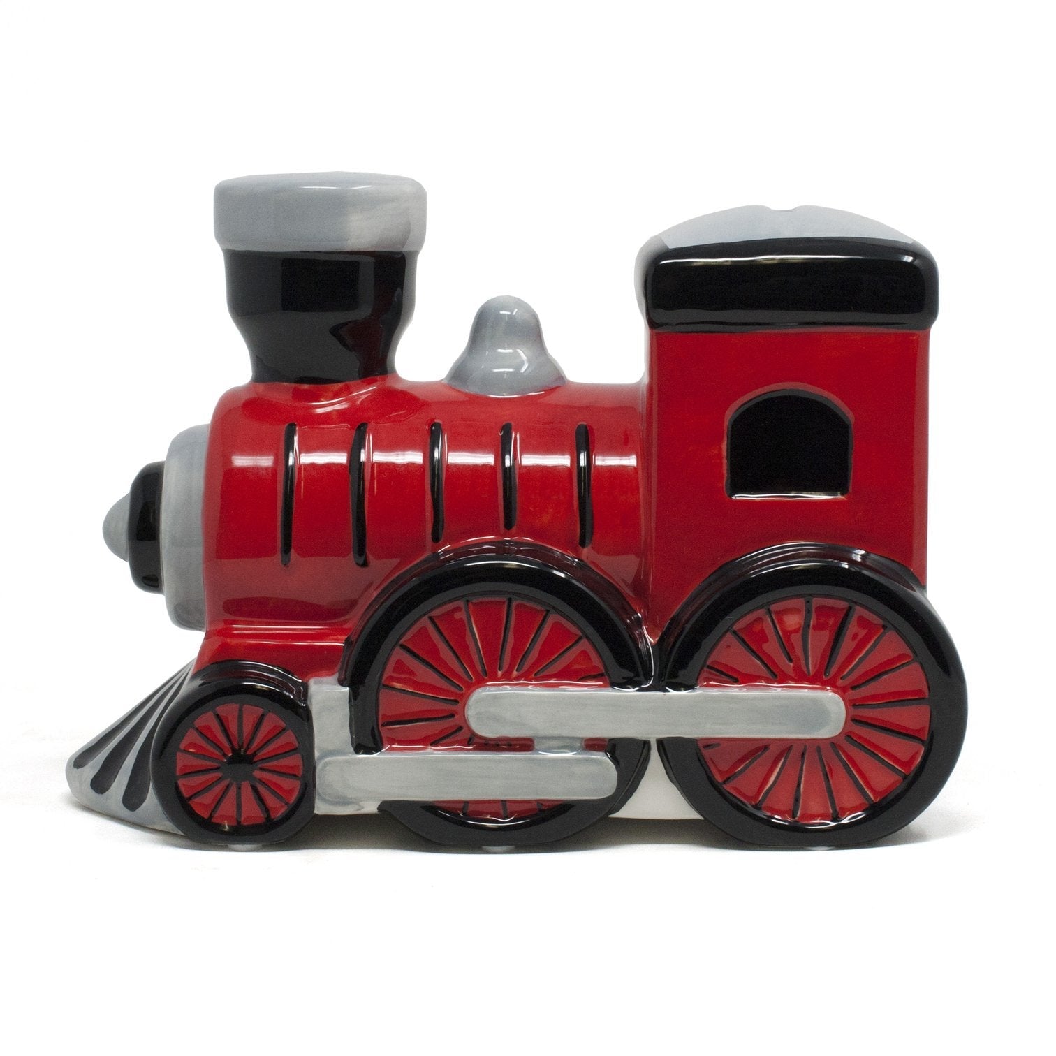 Kids Money Bank Train Red