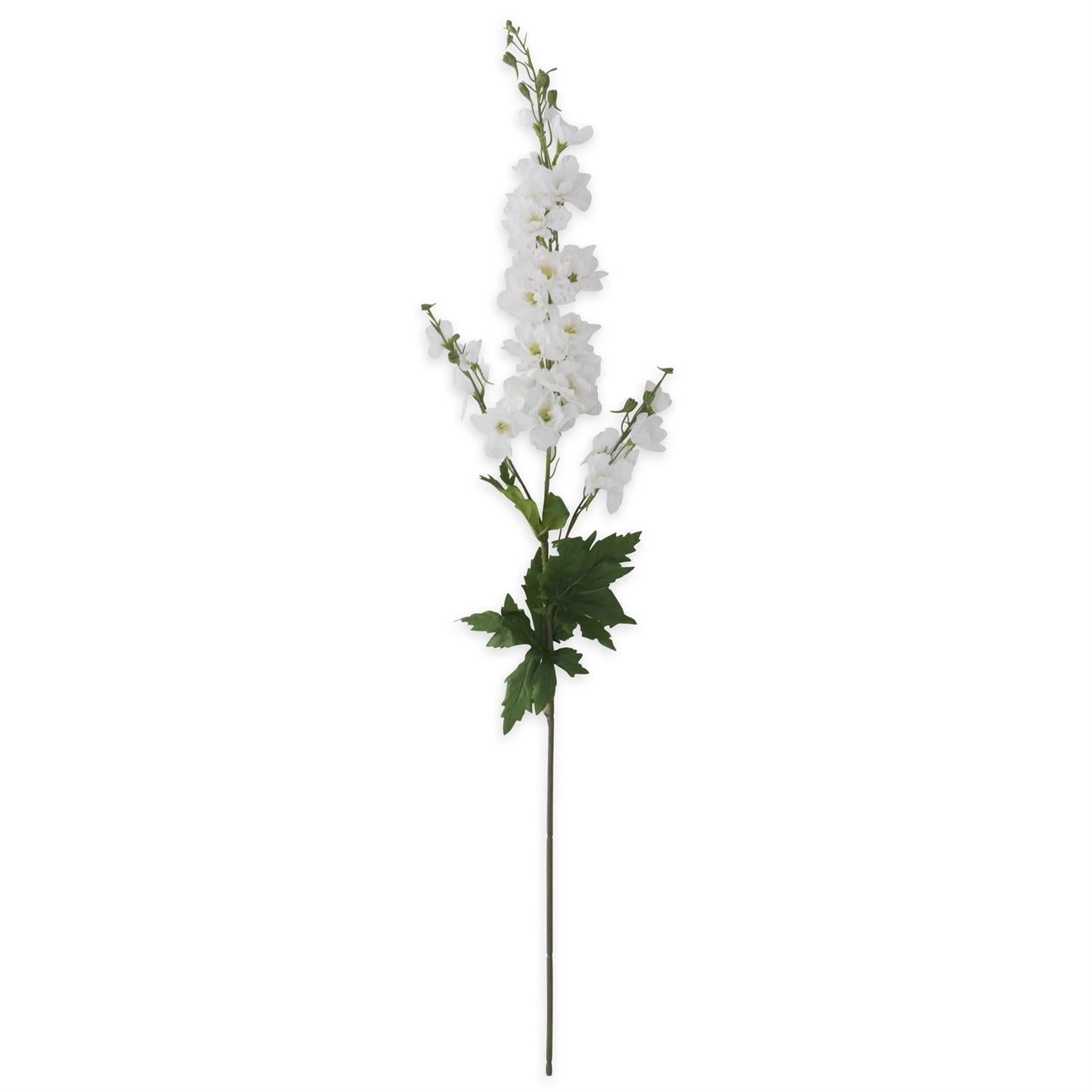 Floral Stem 3 Shoot Delphinium White 36"