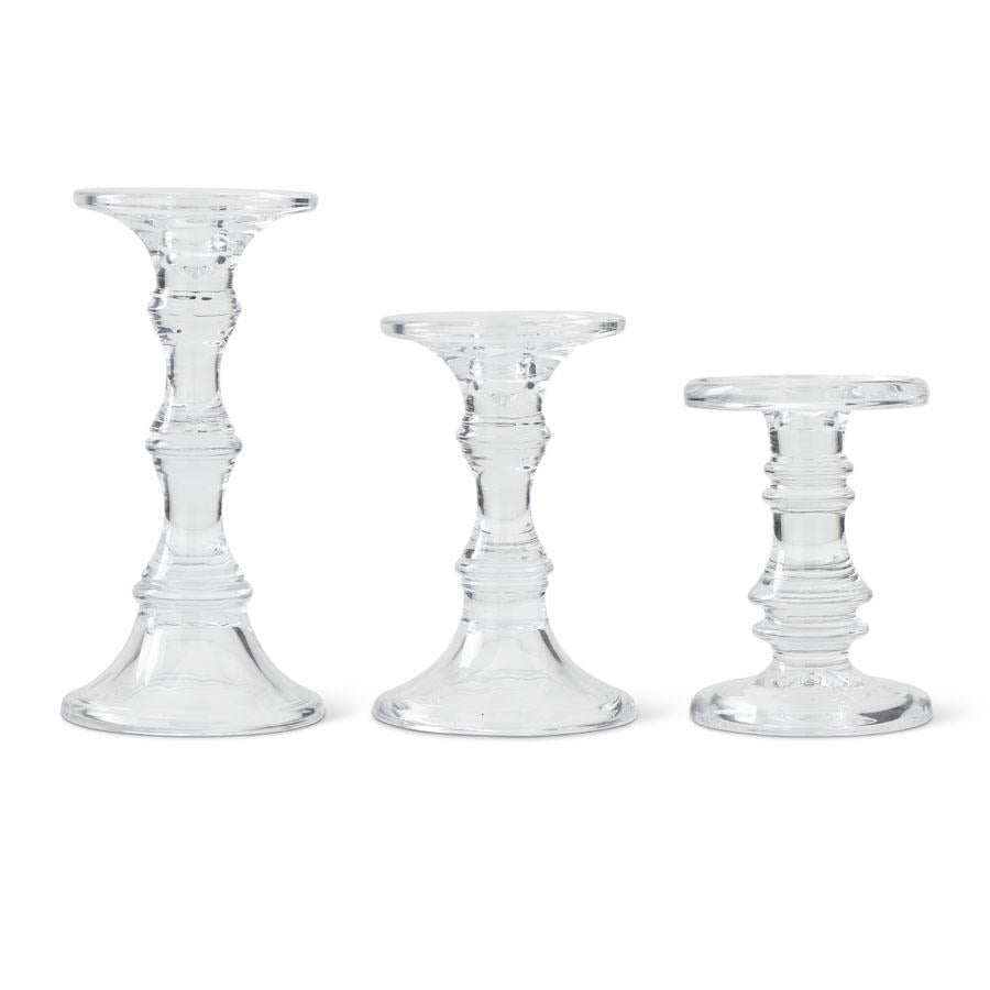 Glass Candle Holders Assorted Size