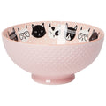 Bowl Feline Fine Stamped Large 8"
