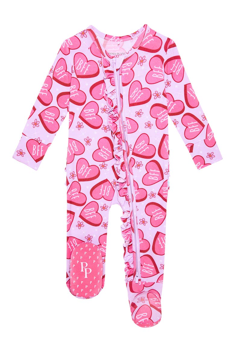 Besties Footie Sleeper Assort Posh Peanut Size 0-3 Months