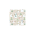 Winter Snowman Lunch Napkin HRM