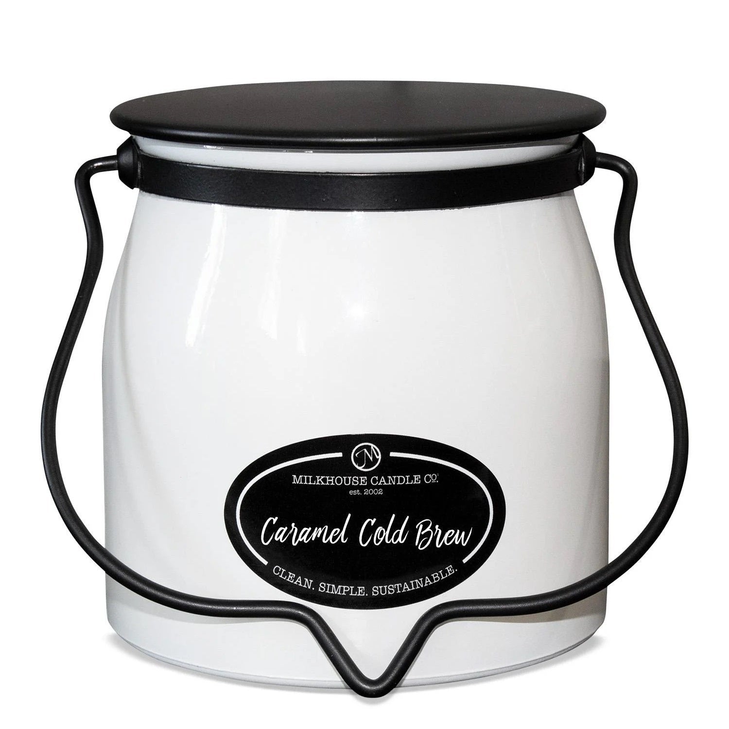 Caramel Cold Brew | 16 oz Butter Jar Candle Milkhouse