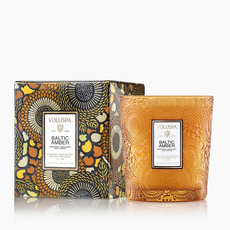 Baltic Amber Classic Candle Voluspa