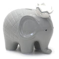 Kids Money Bank Coco Elephant Grey
