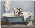 Bathtub Goats Wall Art 24 x 30"