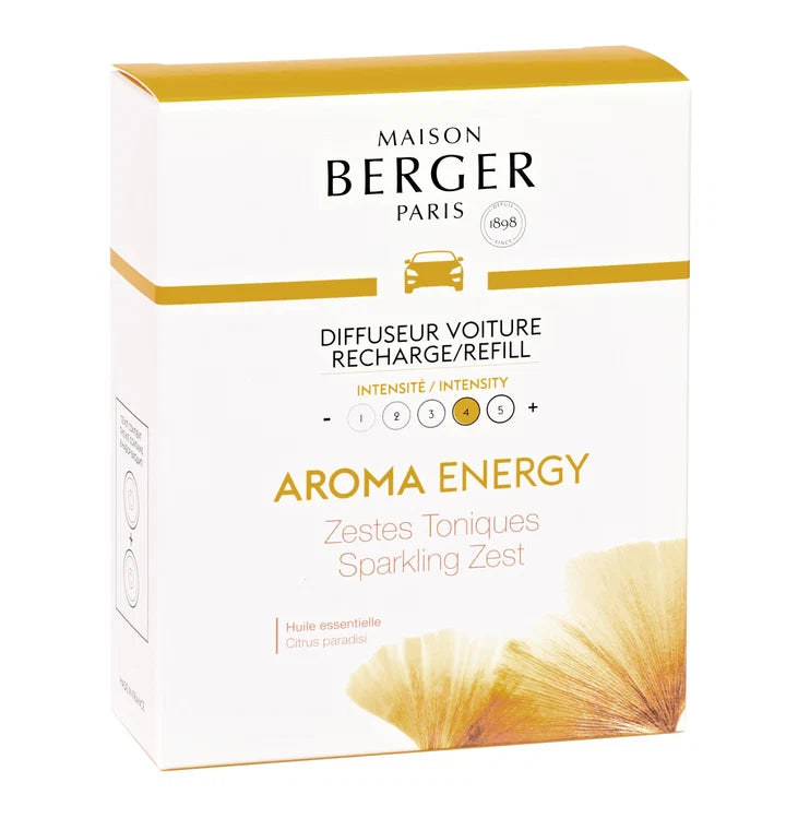 Car Diffuser Refill Aroma Energy Maison Berger