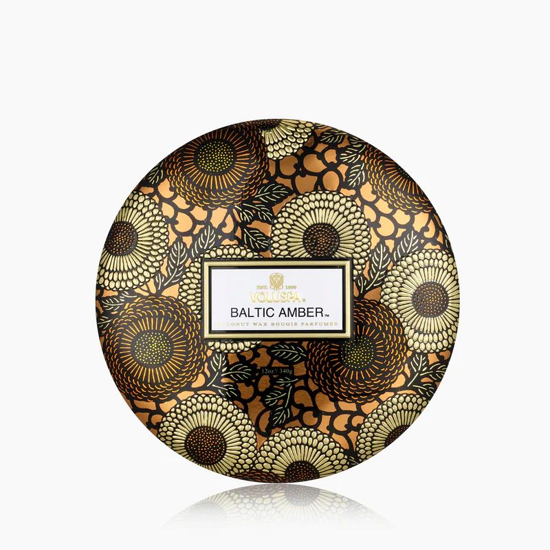 Baltic Amber 3 Wick Candle Voluspa