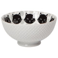 Bowl Feline Fine Stamped Med 6"