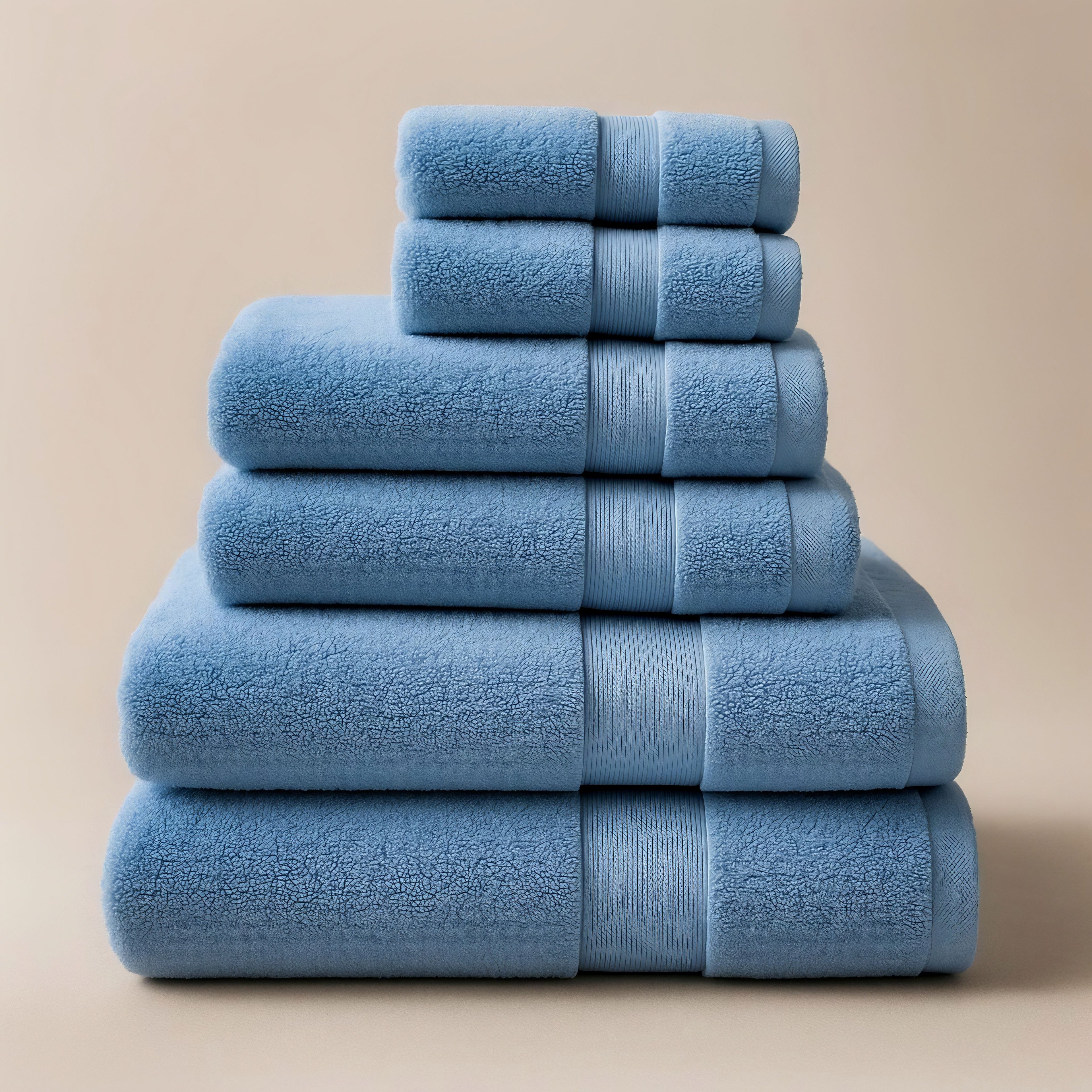 Signature Plus Face Wash Towel 13 x 13" - Cornflower Blue