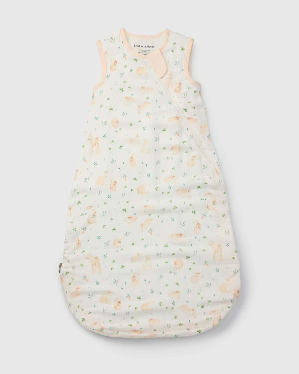 Loulou Lollipop | Some Bunny Lightweight Muslin Sleep Bag Size 18-36 Months