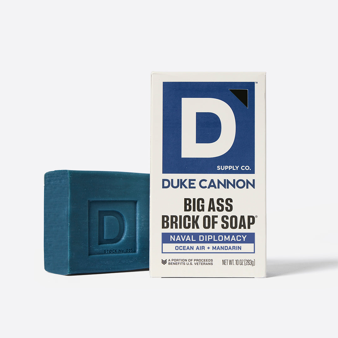 Duke Cannon | Big Ass Brick of Soap Naval Diplomacy 10 oz
