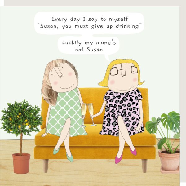 Susan Greeting Card | Rosie Made A Thing