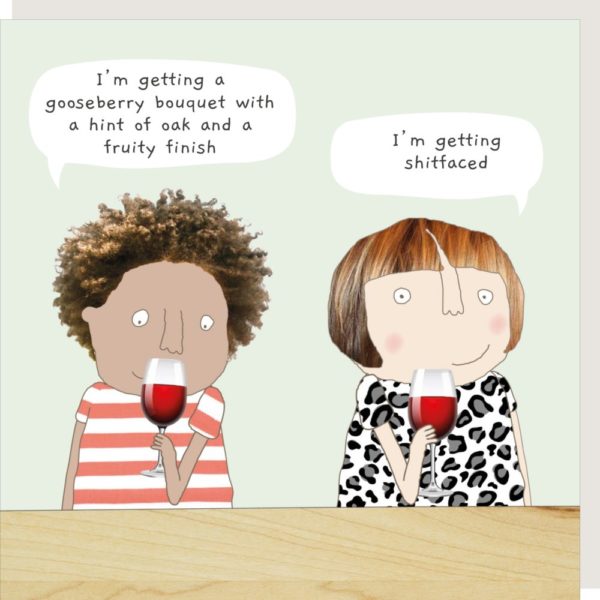 Wine Tasting Greeting Card | Rosie Made A Thing