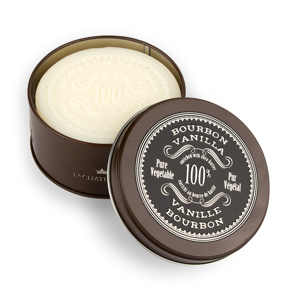 Shave Soap Bourbon Vanilla La Chatelaine