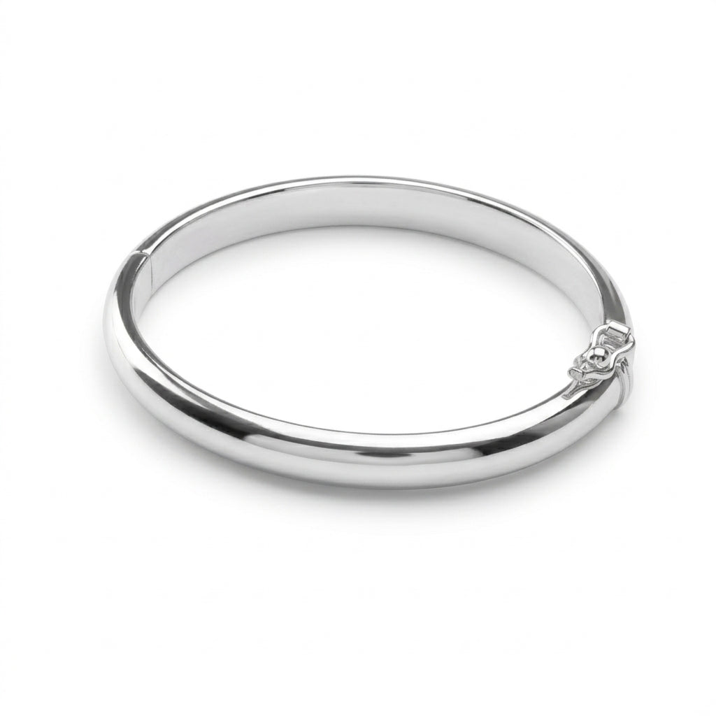 Baby Anna Silver Bangle | Cherished Moments