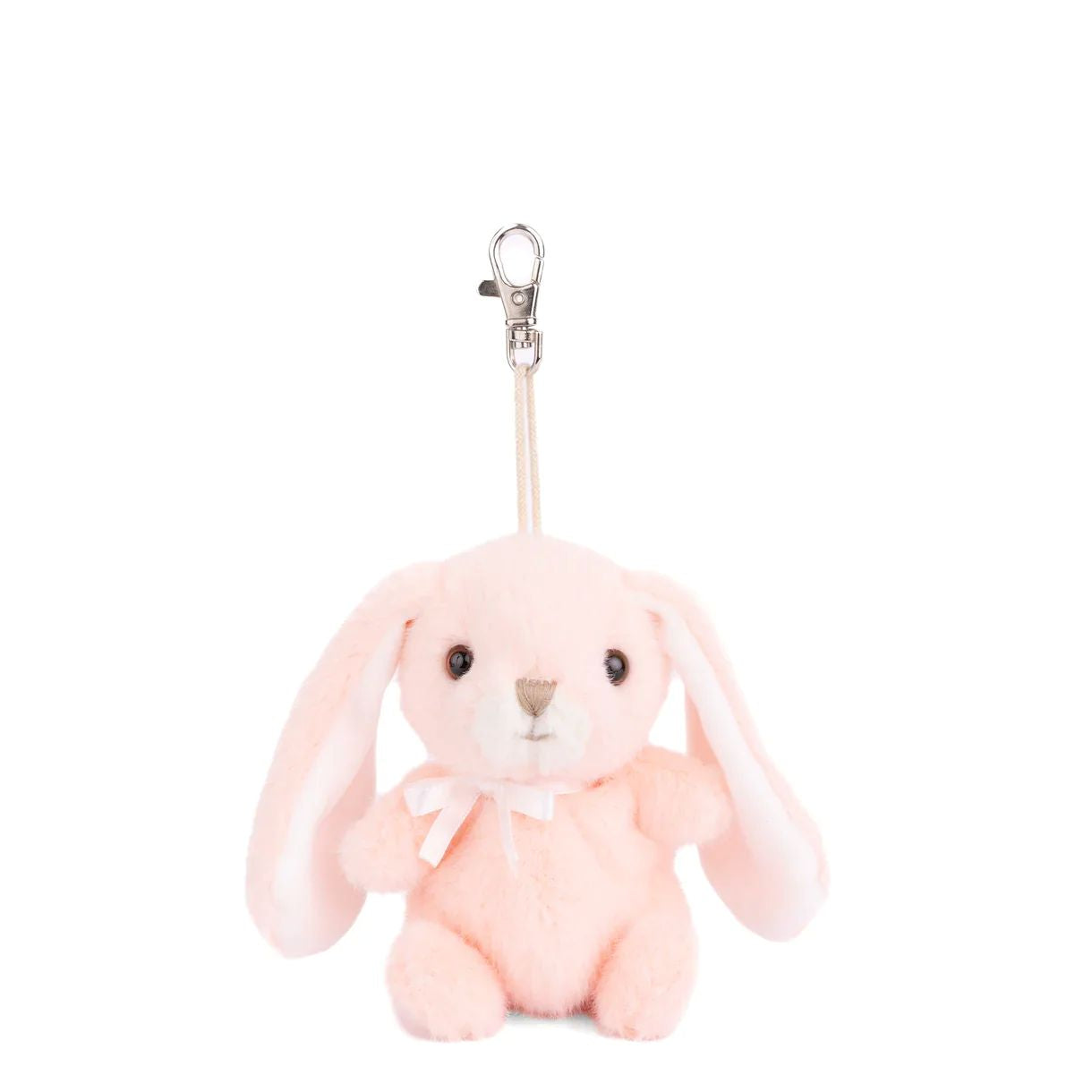 Bouncy Bunny Bag Charm - Peach Bukowski