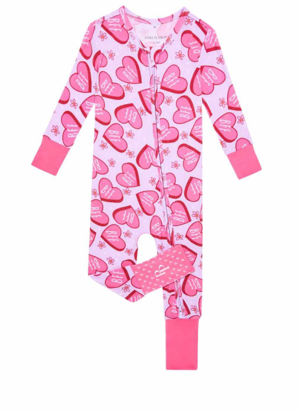 Bestie Convertible Footie Posh Peanut Size 12-18 Months