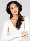 Faux Fur Earmuffs Brown