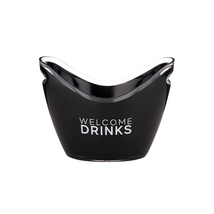 Black Champagne Bucket - Welcome Drinks