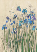 Blue Iris Card