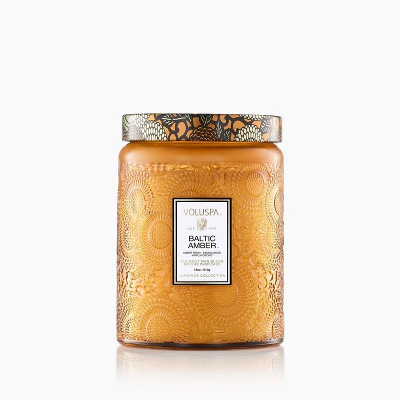 Baltic Amber Large Jar Candle Voluspa