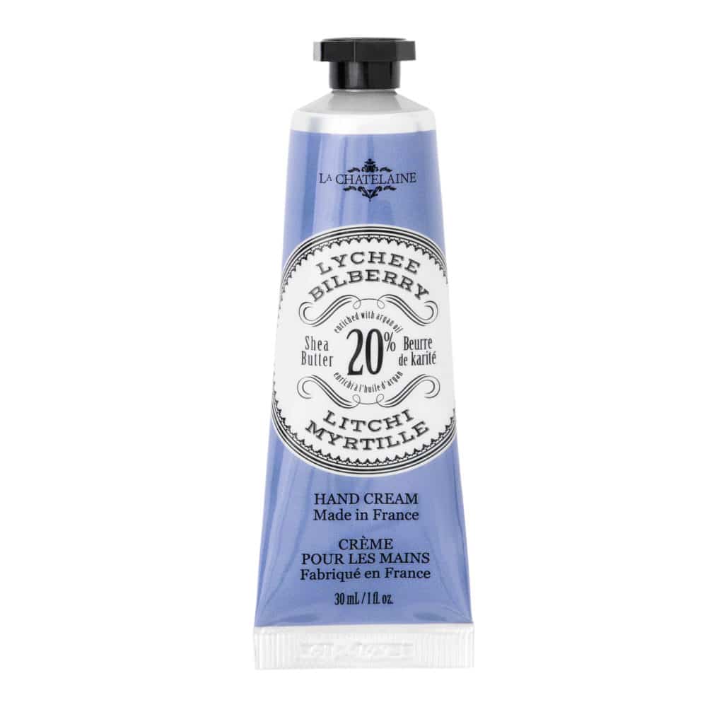 Lychee Bilberry Hand Cream 30 ml La Chatelaine