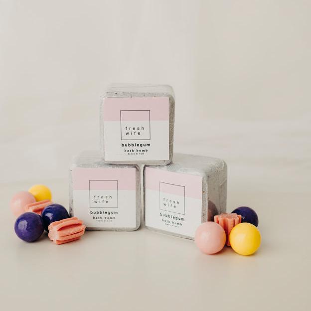 Bath Bomb Bubble Gum - Fresh Wife Soap Company