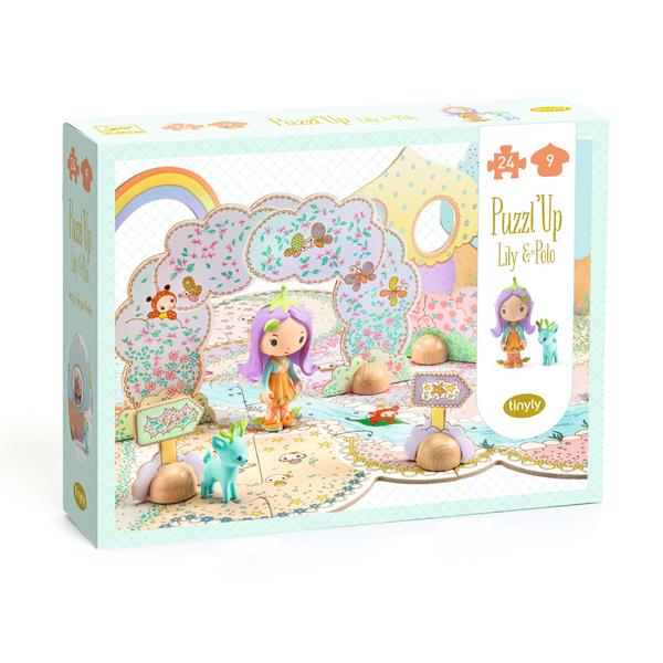Djeco | Tinyly Puzzl'Up Lily 33-Piece Puzzle