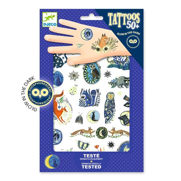 Djeco | Reflets de Nuit Night Reflections Tattoos