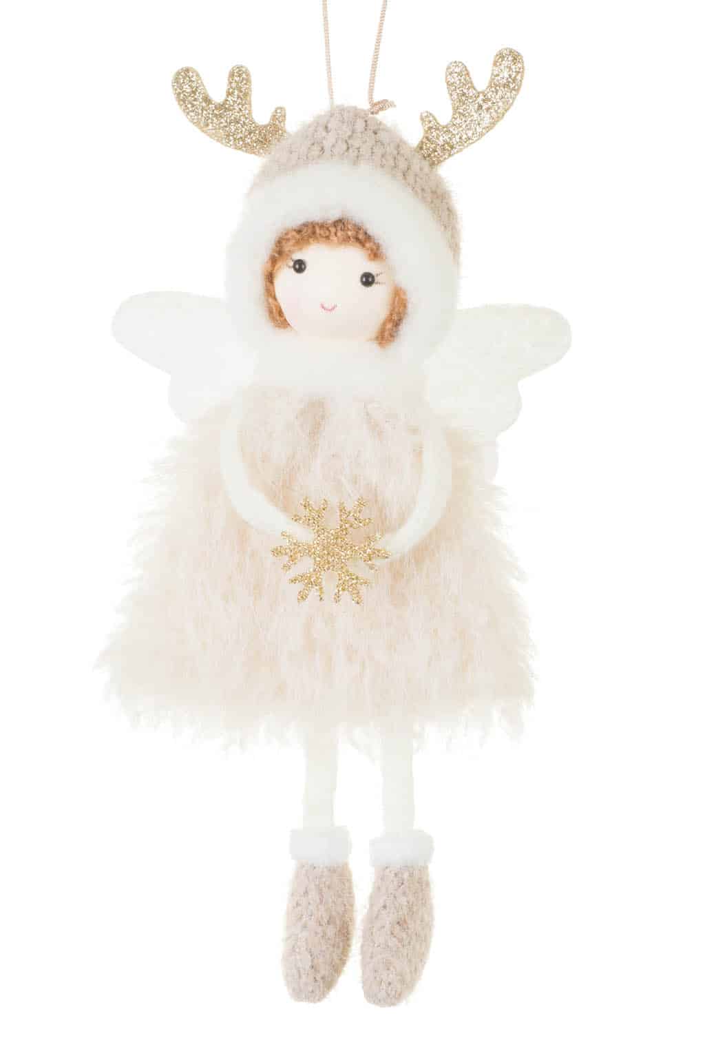 Starlight Collection | Angel Cream & Gold Fabric 8"