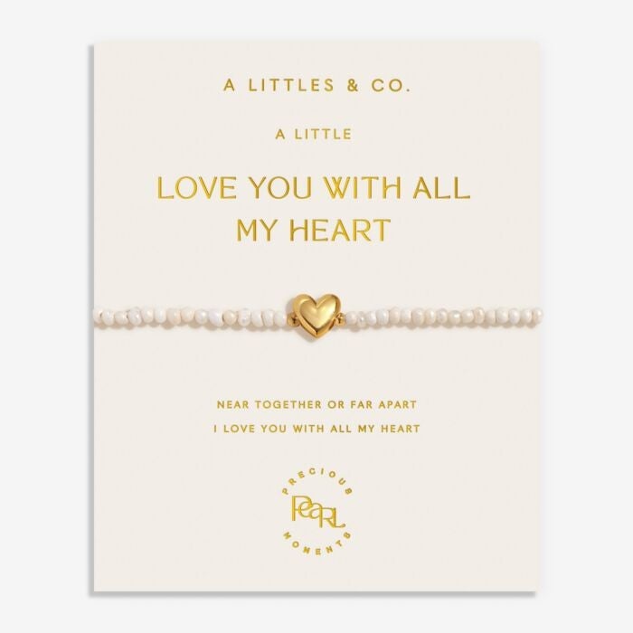 A Littles & Co | Love You With All My Heart Bracelet