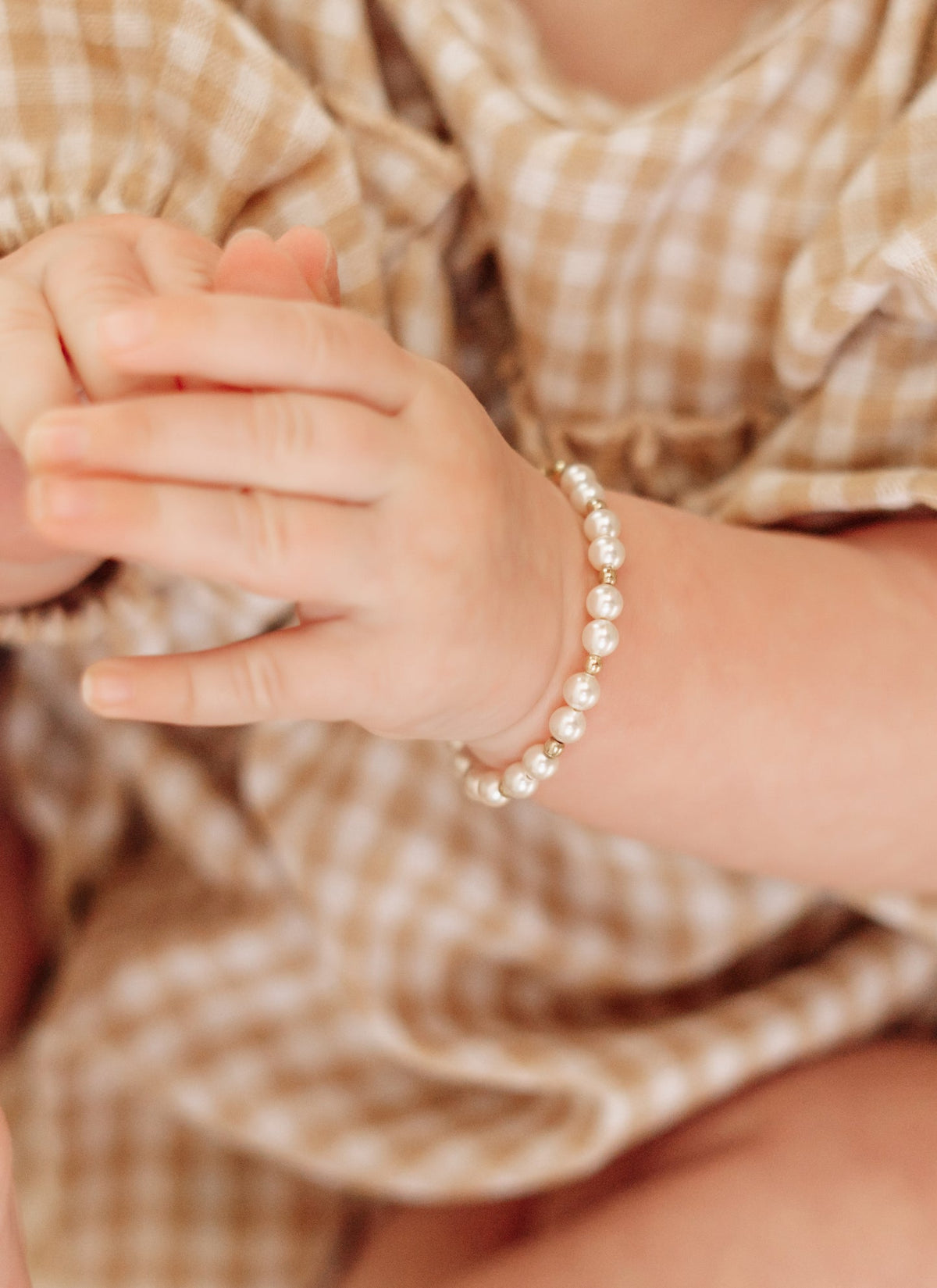 Baby Brynn Gold Pearl Bracelet | Cherished Moments