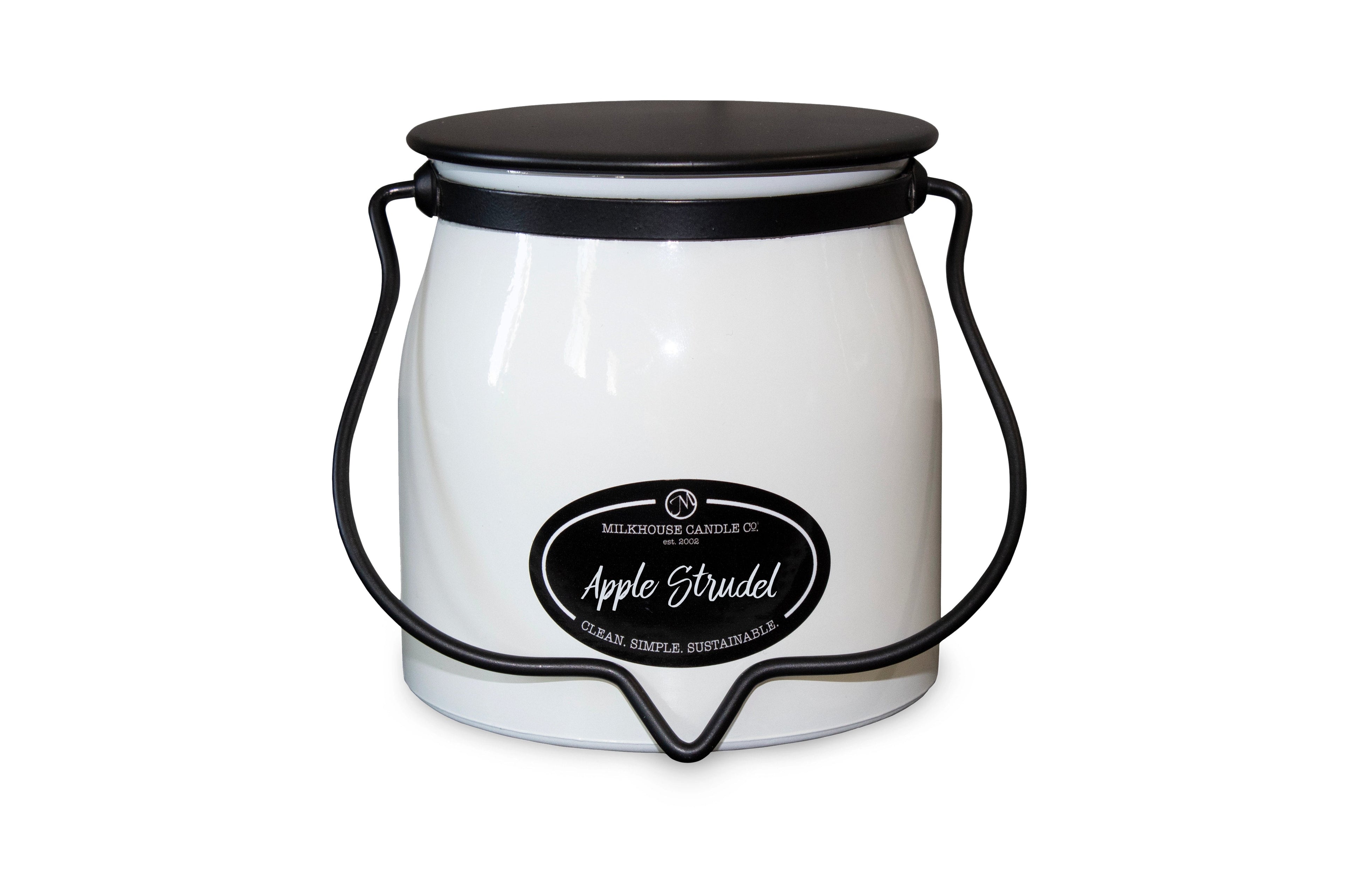 Apple Strudel | 16 oz Butter Jar Candle Milkhouse