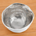 Beatriz Ball Osaka Small Bowl White Silver 8126