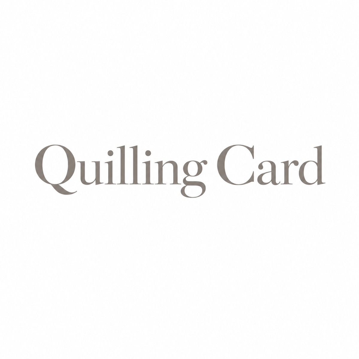 Quilling Card | Wedding - Two Grooms
