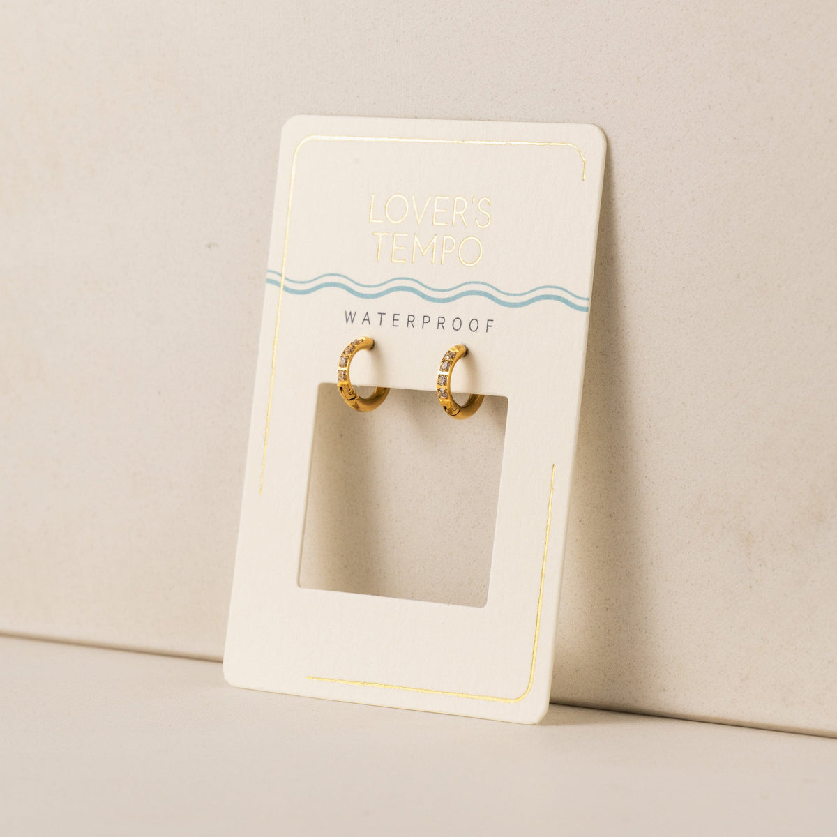 Lover's Tempo | Evie 10mm Huggie Hoops Gold Earrings