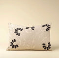Petal Pillow - Charcoal 16 x 24"