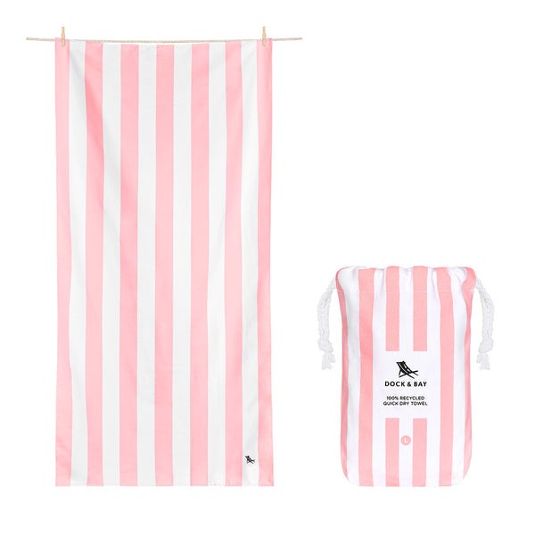 Dock & Bay | XL Towel - Light Pink