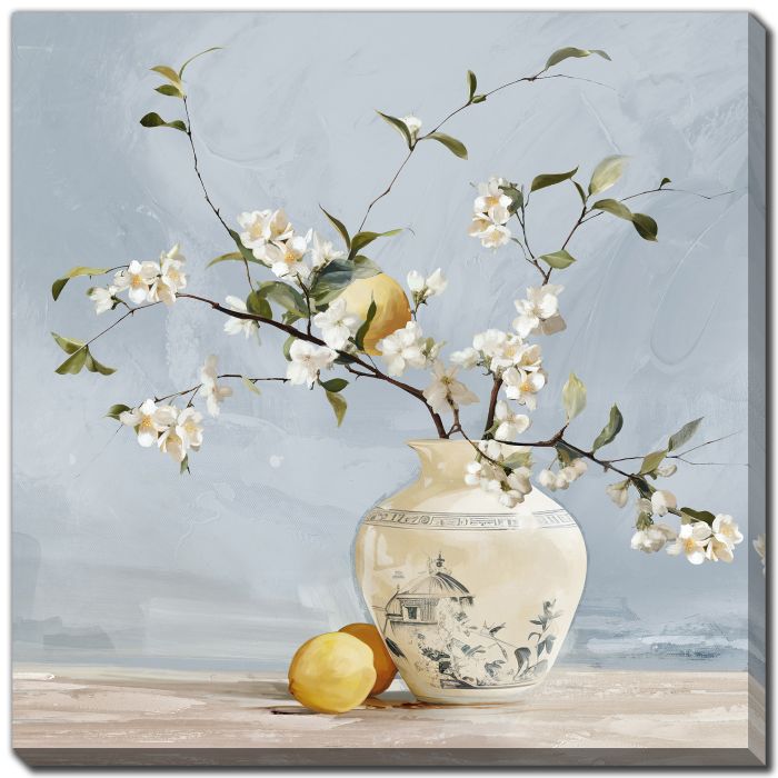 Lemon Blossom Wall Art