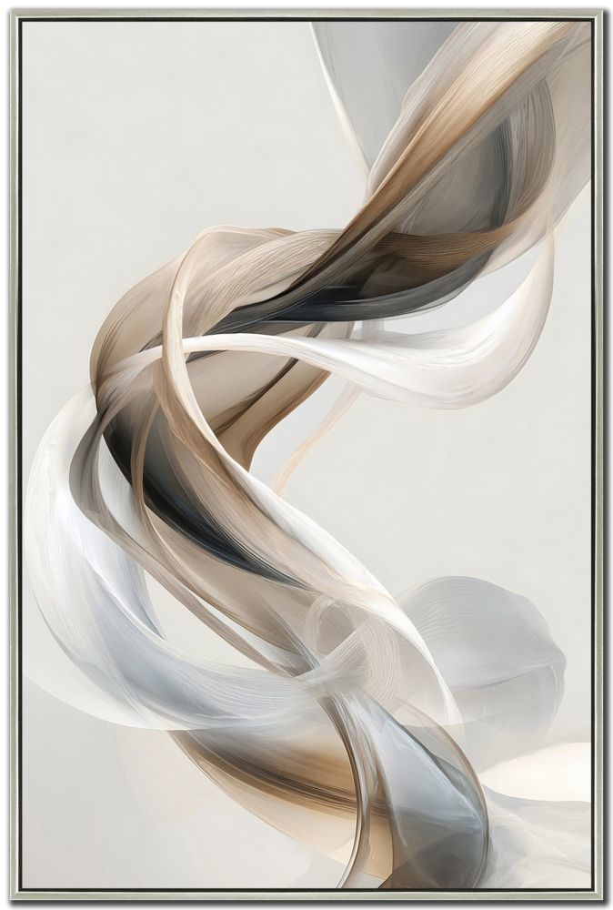 Silken Twist Wall Art 30 x 45"