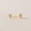 Lover's Tempo | Flutter Stud Gold Earrings