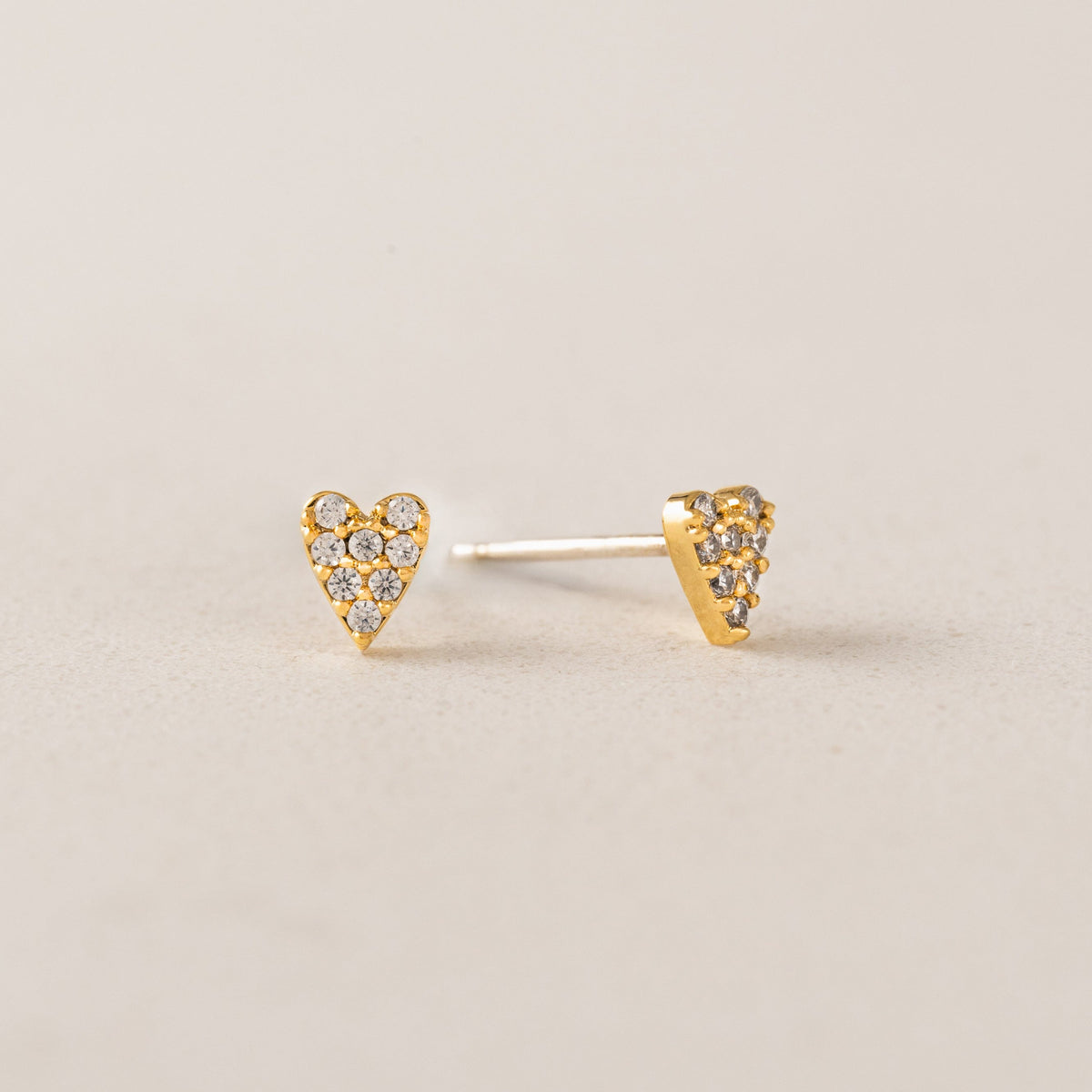 Lover's Tempo | Flutter Stud Gold Earrings