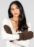 Gloves Teddy Mittens Brown