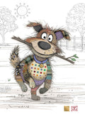 Dougie Dog Card
